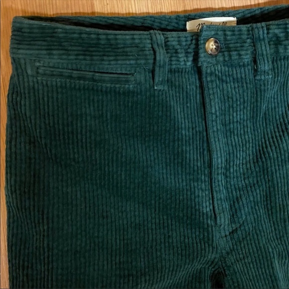 NWOT Madewell Slim Emmett Wide Leg Corduroy Pants - Picture 7 of 7